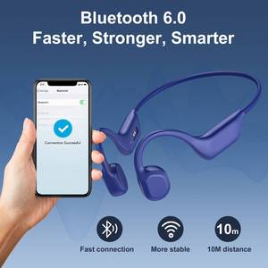 Auriculares Inalámbricos de Conducción Ósea ESON 6.0 para Natación, Sumergibles IPX6, Diseño Abierto, Deportivos, con LED, Batería de 200 mAh, Magnéticos, 10 m de Alcance - Product Image 5