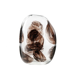 <span class=keywords><strong>Vase</strong></span> en <span class=keywords><strong>verre</strong></span> simple et moderne, soufflé à la main, style nordique de luxe, décoration florale pour la maison, vente en gros, design minimaliste pour mariage, FLOLENCO <span class=keywords><strong>CASA</strong></span> - Product Image 3