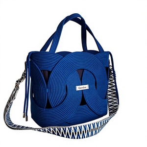 Woven <b>Straw</b> Strawberry Eco-Friendly Oval Handbag Magnetic Closure Portable Tote Bag Beach Travel Shoulder Purse Women - Product Image 1