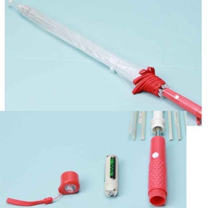 Cute Kids Real Star Flashing Transparent Umbrella Christmas <b>Tree</b> with <b>Led</b> Lights - Product Image 6