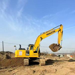JAPAN ORIGINAL KOMATSU PC200-<b>8</b> <b>EXCAVATOR</b> USED <b>EXCAVATOR</b> LOW PRICE IN STOCK 20-<b>TONS</b> HYDRAULIC CRAWLER <b>EXCAVATOR</b> - Product Image 3
