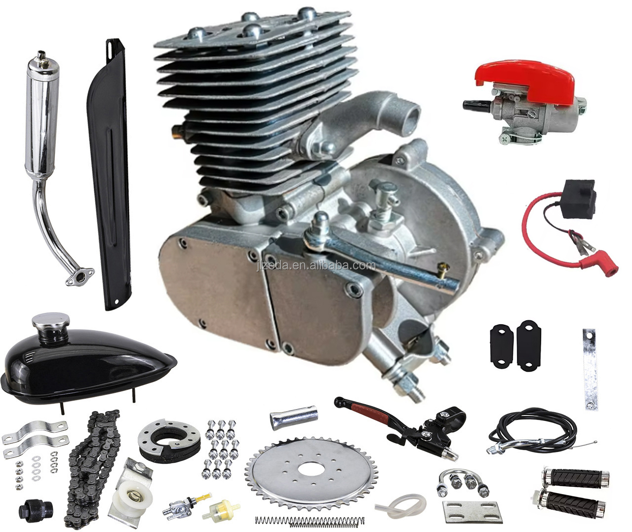 Conjunto de Motor ZEDA-100 para Bicimoto / Bicicleta YD100 / Motor