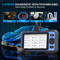 MUCAR 632 herramientas de diagnóstico de coche ECM/TCM/SRS/ABS 4 Sistemas Escáner OBD2 de coche 15 reinicios actualización gratuita de por vida 2025 herramientas de escaneo CANFD