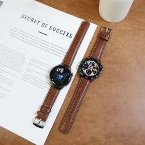 Bracelet de montre en cuir véritable Upro 22 mm pour Huawei GT6 Ultimate Watch5 46 mm, remplacement rapide, bracelet de montre intelligente OEM - Product Image 5