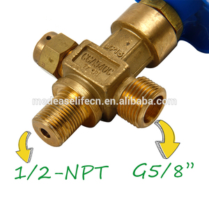 Valvola per Bombola di Gas CGA540 di Alta Qualità per Uso Industriale, Regolatori di Pressione a Prezzo Ragionevole - Product Image 6