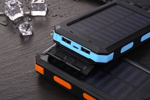 Banco de energía Solar portátil de 20000mAh, cargador de batería externo móvil <span class=keywords><strong>para</strong></span> <span class=keywords><strong>iPhone</strong></span> y Xiaomi - Product Image 5