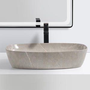 Kidoir Vente en gros Dessus de table commercial de haute qualité Moderne Extérieur <span class=keywords><strong>Japonais</strong></span> Céramique Libre Stand <span class=keywords><strong>Marbre</strong></span> Lavabo à main Waschbecken - Product Image 3
