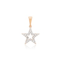A00900688 xuping – bijoux de personnalité en gros, pendentif en forme d'étoile en diamant étincelant de Style ethnique abordable