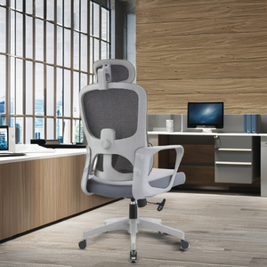 Silla Ejecutiva Ergonómica Moderna para Oficina, con Reposabrazos Cómodos, Giratoria, de Malla, con Soporte Lumbar - Product Image 1