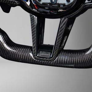 Volante de Fibra de Carbono Forjado en Color Morado para <span class=keywords><strong>BMW</strong></span> G18 G22 X3 X4 X5 X6 F30 F10 F15 F36 F01 F20 G30 G20 G21 G01 G02 G05 G06 - Product Image 3