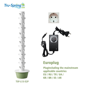 Système de culture aéroponique vertical intelligent à 13 niveaux Premium Tru-Spring, tour de jardinage <span class=keywords><strong>intérieur</strong></span> avec pompe, prise EU, pour la maison et le bureau - Product Image 2