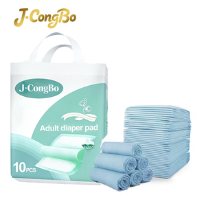 J.CongBo Meilleures ventes de coussinets absorbants jetables pour adultes à base large, anti-<span class=keywords><strong>fuites</strong></span> latérales, super absorbants - Product Image 2
