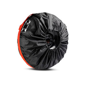Housse de roue de secours en polyester pour l'hiver et l'été, sacs de rangement pour pneus de voiture, protection de roue de véhicule, accessoires de voiture - Product Image 4