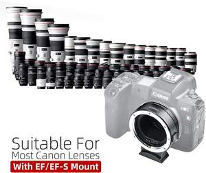 캐논 DSLR 카메라용 EF-EOS R 렌즈 어댑터 (EF/EF-S 렌즈에서 EOS RP R50로) - Product Image 6