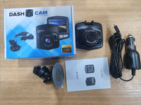GT300 Araç İçi Siyah Kutu DVR Kamera 1080P Full HD Araç Kamerası 2.4 İnç Ekran Gece Görüşü Döngü Kayıt Tek Lens