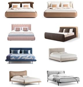 Ensemble de meubles de chambre à coucher complet She xu Turkish White, <span class=keywords><strong>lit</strong></span> king size de luxe, style moderne - Product Image 4