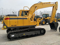 Excavatrice sur chenilles hydraulique compacte et de taille moyenne 15t E6150f en stock