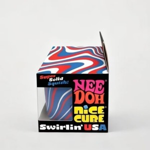Nouveau style Needoh : Jouet de décompression souple en maltose, motif glaçons marbrés - Product Image 3