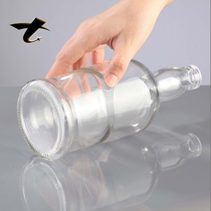 Botella <span class=keywords><strong>de</strong></span> Vino <span class=keywords><strong>de</strong></span> Vidrio Personalizada <span class=keywords><strong>de</strong></span> 500 ml con Tapa Corona y Serigrafía para Tequila, <span class=keywords><strong>Whisky</strong></span> y Brandy - Product Image 6
