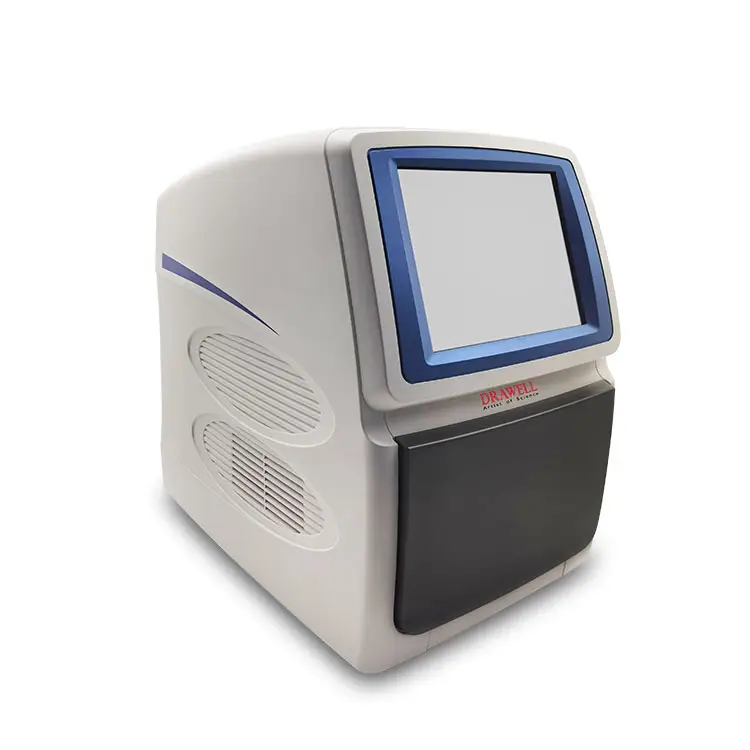 Máquina de prueba de PCR en tiempo real, termociclador cuantitativo de fluorescencia, 96 pocillos, 4 canales, 6 CANALES