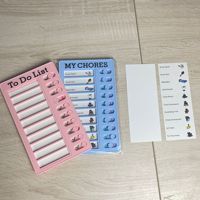 Tableau de planification quotidienne réutilisable pour les tâches ménagères, tableau de responsabilités et de comportement pour enfants, carte de motivation pour l'autodiscipline