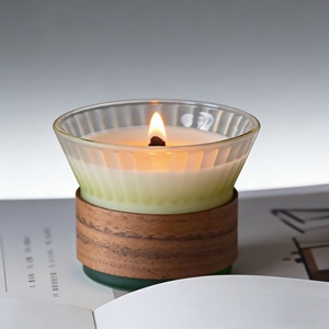 Ventes chaudes, bougies en verre personnalisées avec logo, parfumées, luxe, best-sellers, bougies parfumées à la soja, aromathérapie, marque privée de luxe - Product Image 6