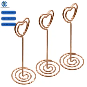 Nhà cung cấp Trung Quốc Custom made trang trí kim loại nhỏ phần cứng thép không gỉ cuốn sách hoặc giấy menu Mark Clip