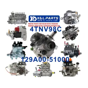 X&L 0445020509 Fuel Injector Pump For YANMAR 129A00-51000 3TNV86CT 3TNV88C 4TNV86CT 4TNV88C 4TNV98C 4TNV98CT John Deere MIA88507