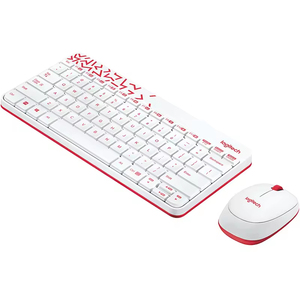 Logitech MK240 Gaming Wireless Keyboard and <b>Mouse</b> Custom Russian Ergonomic RGB Computer Laptop Tablet Switch for Office Use - Product Image 5