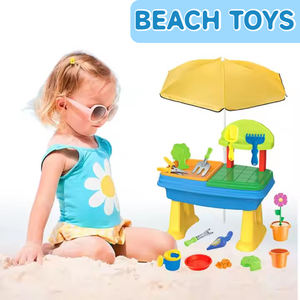 Table d'été 2 en 1 pour enfants, pour les activités de plage et de <span class=keywords><strong>sable</strong></span>, <span class=keywords><strong>bac</strong></span> à <span class=keywords><strong>sable</strong></span> en plastique avec parasol, table à <span class=keywords><strong>eau</strong></span> et à <span class=keywords><strong>sable</strong></span> - Product Image 5