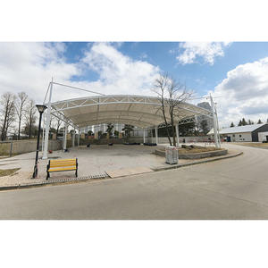 Carpa Deportiva de Membrana Tensada Superior con Toldo Personalizado para Cancha de Baloncesto y Pádel - Product Image 3