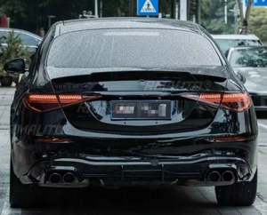 Pour Mercedes-Benz Classe S W223 S350 4 portes S480 S500 S680 2021-2024 Aileron arrière Kit carrosserie Spoiler de coffre arrière Accessoires auto - Product Image 5