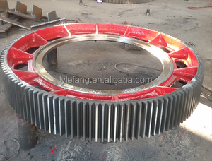 Grandes crémaillères forgées de qualité export, accessoires d'anneaux de grande taille pour fours rotatifs, marque Lefang, fabrication économique et performante - Product Image 2