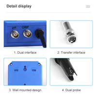 Pengontrol PH ORP Digital pH Meter Pengontrol Keasaman Alkalinitas Monitor Kualitas Air untuk Kolam Renang Hidroponik