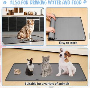 Support mural en silicone pour tapis de propreté pour chien, réutilisable, pour l'apprentissage de la propreté des chiots, très grand format, pour animaux de compagnie - Product Image 6