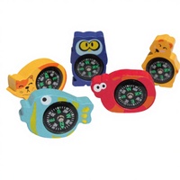 Jouets promotionnels éducatifs et mignons : Boussoles en bois pour aventures en plein air