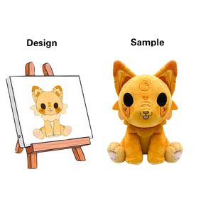 Peluche <span class=keywords><strong>di</strong></span> Dinosauro Personalizzato con Peluche Super Morbido e Fodera in Rete - Design <span class=keywords><strong>di</strong></span> Dinosauro Carino Personalizzato in Varie Dimensioni - Product Image 2