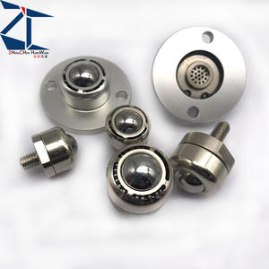 Ulasan pelanggan Unit Transfer bola flensa roda baja kastor bola OEM dapat disesuaikan - Product Image 6