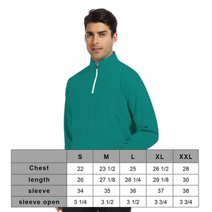 .Golf quarter <b>zip</b> pullover for men women suitable for travel tournaments or daily tees with soft performance fabric - Product Image 1