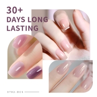 Ensemble de vernis à ongles en gel de couleur rose nude en gros de 15 ml, 30 couleurs naturelles, longue durée, brillant, résine UV/LED, art des ongles, fournisseurs de vernis à ongles, OEM