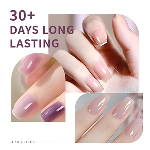Ensemble de vernis à ongles en gel de couleur rose nude en gros de 15 ml, 30 couleurs naturelles, longue durée, brillant, résine UV/LED, art des ongles, fournisseurs de vernis à ongles, OEM - Product Image 3