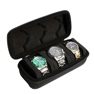 5 घड़ी को स्टोर करने के लिए डिज़ाइन किए गए ज़िपर आउटडोर वॉच केस के साथ 5 वॉच एवा स्टोरेज केस - Product Image 6