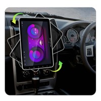 Autoradio Android 10 pouces à écran tactile simple DIN avec audio haute résolution, GPS et Wi-Fi intégré, écran capacitif