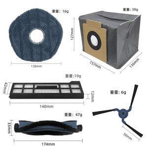 Anker Eufy X10 Pro Omni Robot Vacuum Accessories Main <b>Brush</b> Side <b>Brush</b> Filter Mop <b>Dust</b> Bag Reusable Home Use 51-100 Sqm - Product Image 1