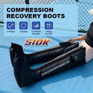 OEM ODM 510K compresión de aire botas de recuperación terapia deportiva pierna pie masajeador máquina fábrica de botas de masaje para pies y piernas - Product Image 3