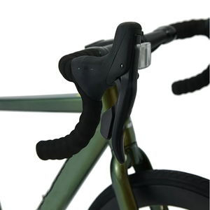 Vélo de route pour hommes 700C 16 vitesses, cadre en aluminium vert peint 47/50 cm, freins à disque, pour la montagne, cadre en aluminium KB125 - Product Image 4