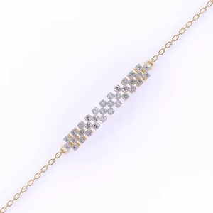 Pulsera DE TENIS hecha a mano, brazalete de diamantes de moissanita de oro blanco de 18 quilates, regalo para entusiastas del tenis - Product Image 6