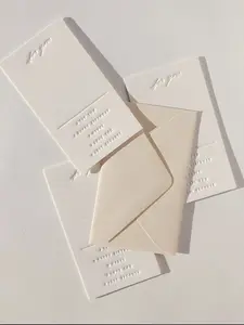 Desain baru dicetak timbul/kartu bisnis kartu kertas timbul
