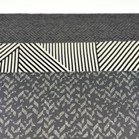Tissu jersey extensible 100 % polyester tricoté de poids moyen (400-480 g/m²) imprimé pour fabricants OEM, en stock