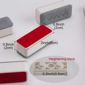 4 pièces <span class=keywords><strong>Lot</strong></span> ensemble de joints antidérapants pare-chocs auto-adhésifs augmenter la hauteur siège de toilette coussinets de rembourrage salle de bain protéger Bidets - Product Image 3